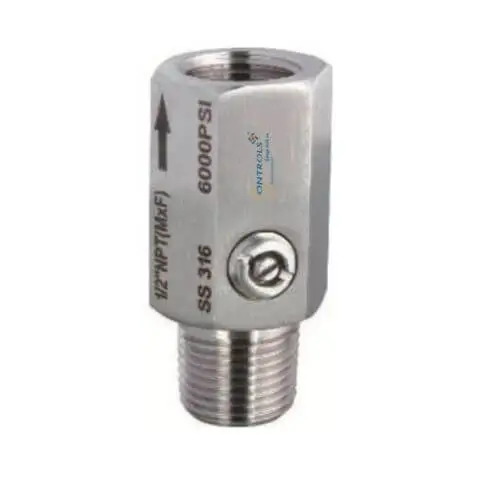 Series 2211ACC - PD Pulsation Dampener (Snubber) Adjustable Needle Type