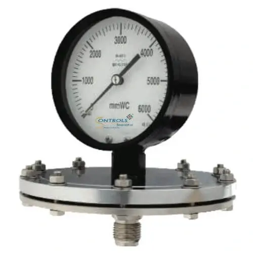 Series 2211PG - SCDT Model Steel Case Low & High-Pressure Gauge Diaphragm Type
